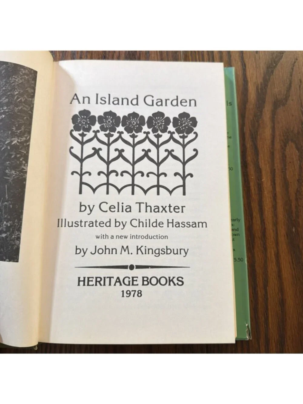 An Island Garden by Celia´ Thaxter 1978 Heritage With Article